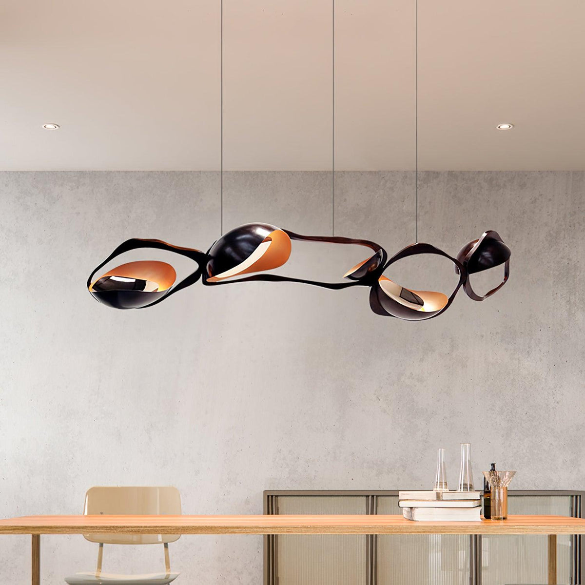 Virauine Pendant Lamp LED Artistic Living Room