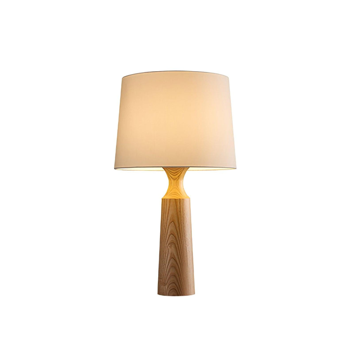 Harry Contemporary Wood Table Lamp