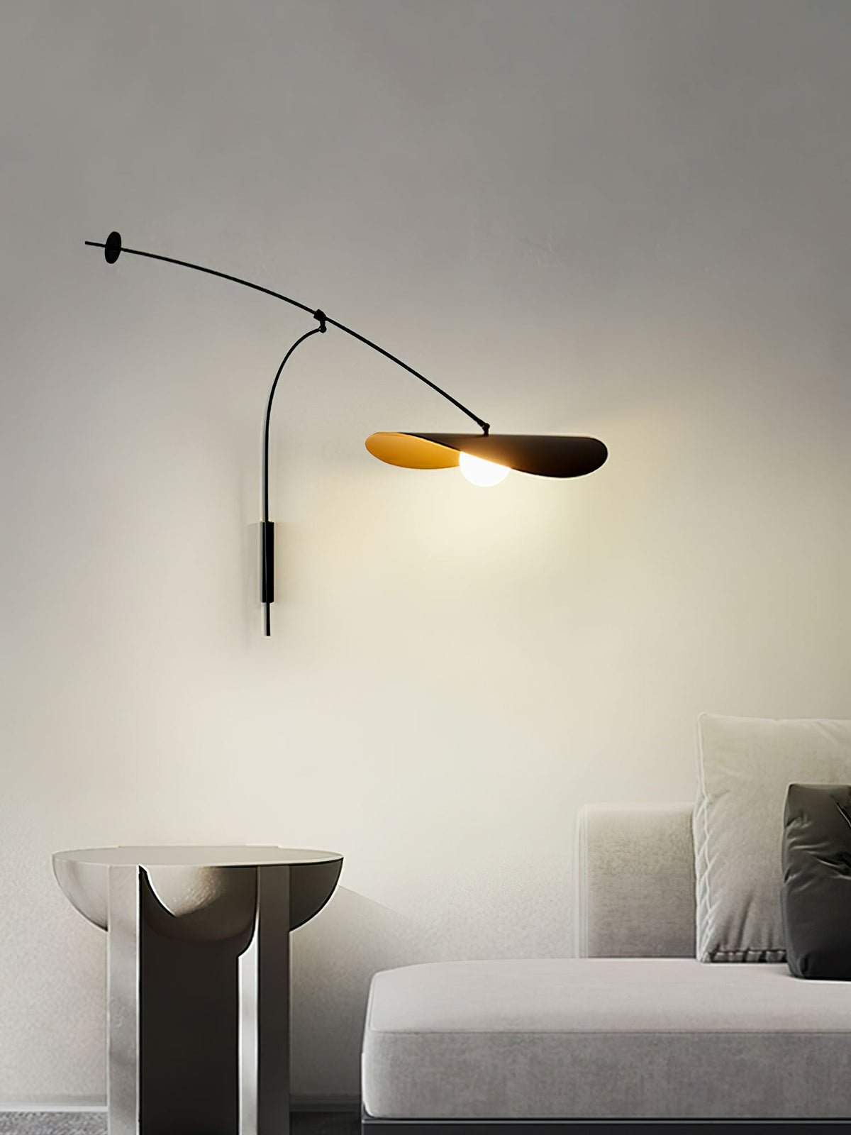 Tirove Glass Minimalist  Wall Lamp