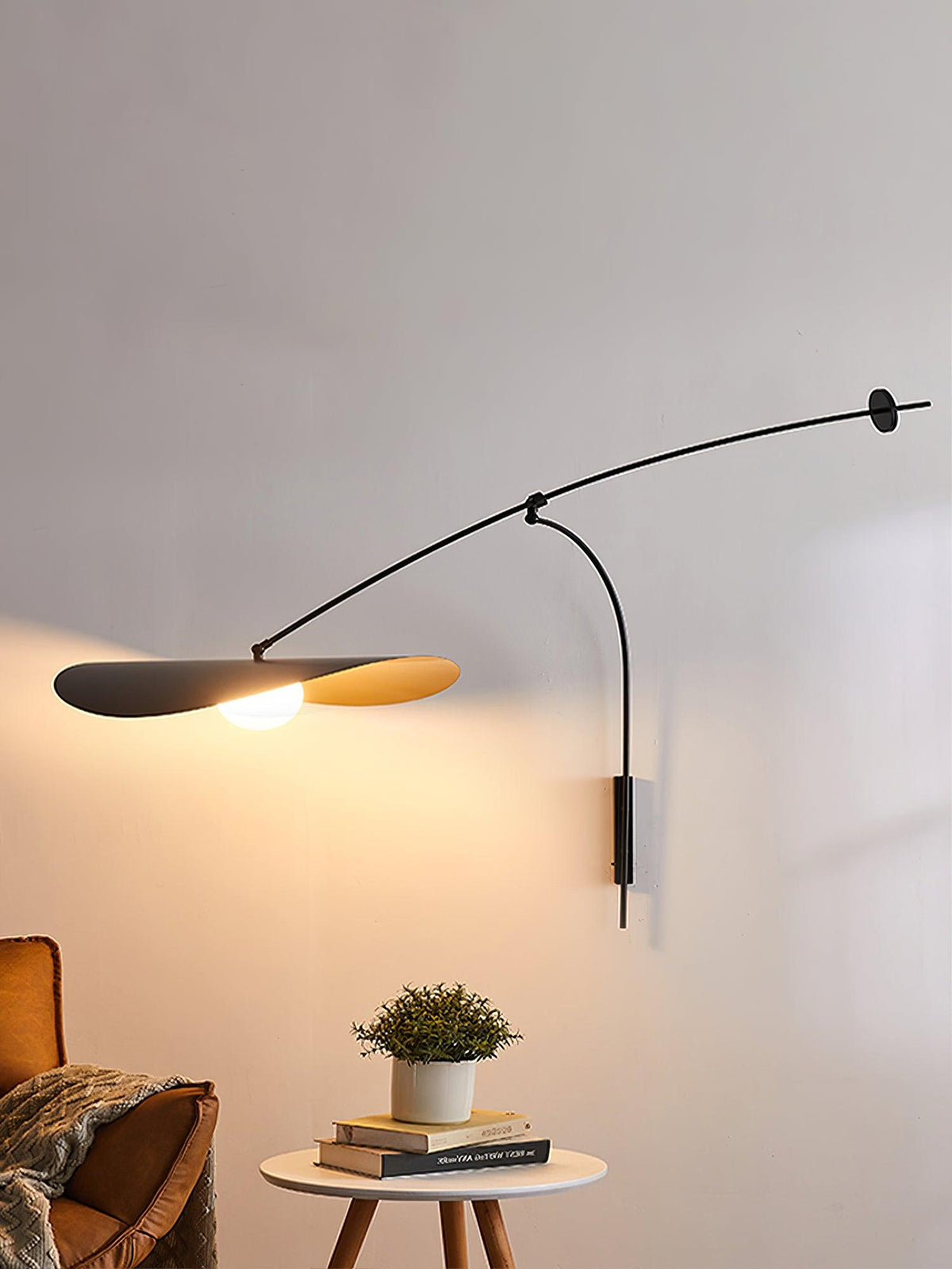 Tirove Glass Minimalist  Wall Lamp