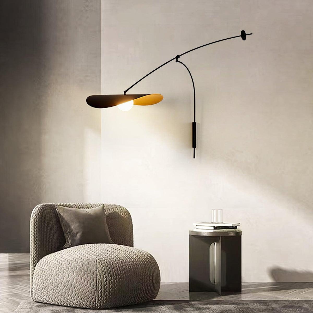 Tirove Glass Minimalist  Wall Lamp