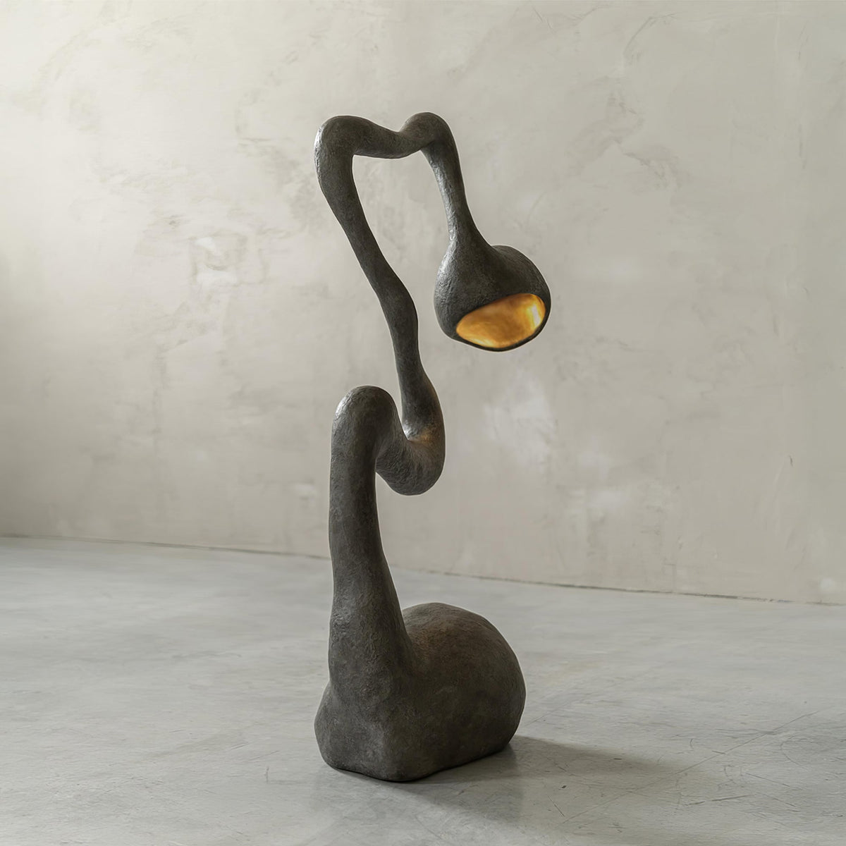 Olcarus Organic Ceramic Floor Lamp