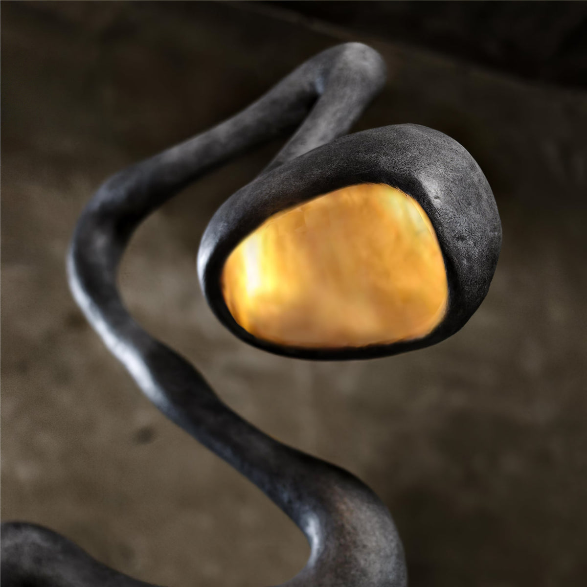 Olcarus Organic Ceramic Floor Lamp