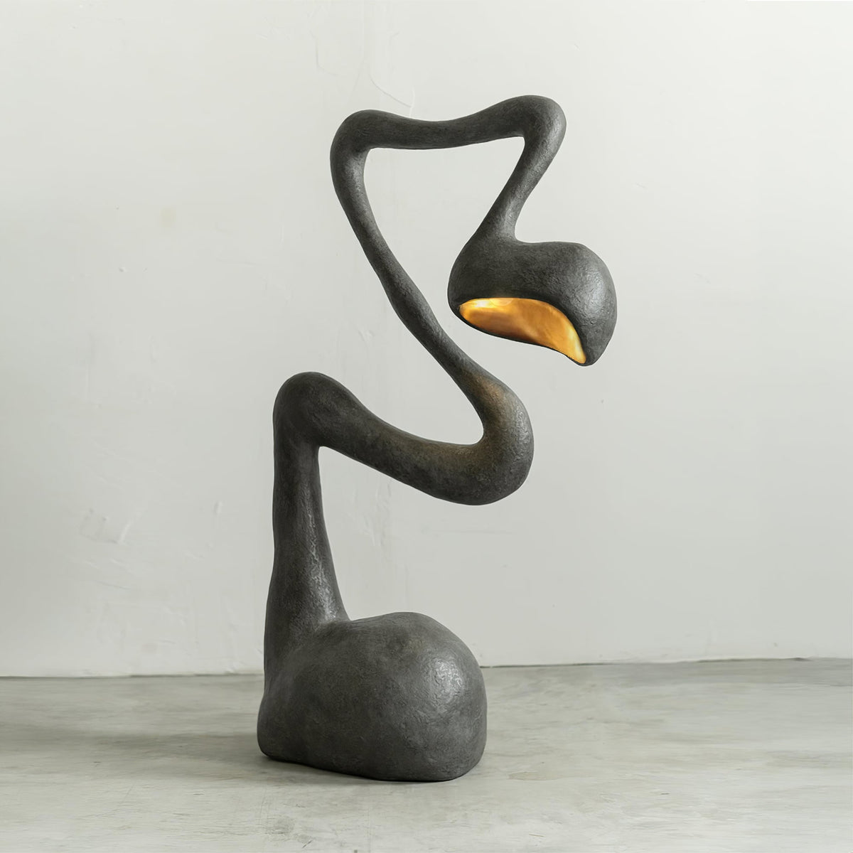 Olcarus Organic Ceramic Floor Lamp