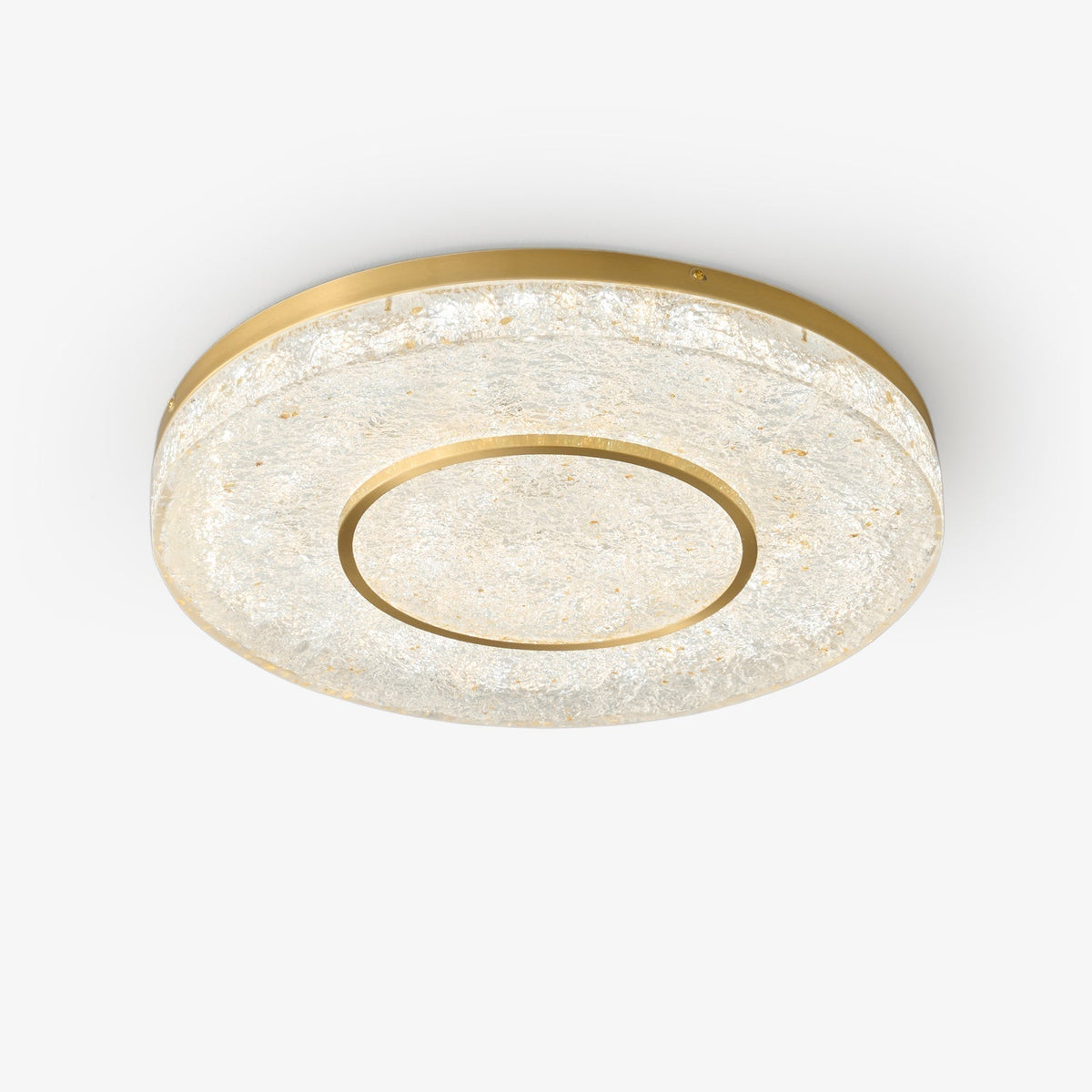Auraora Ceiling Lamp Mysterious Circle Brass Resin