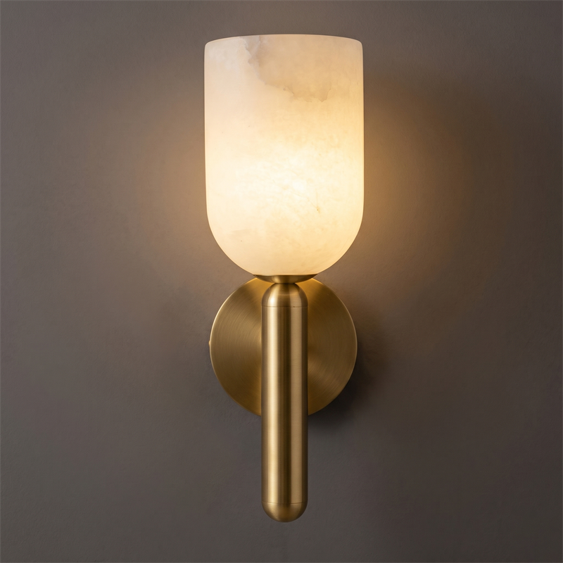 Ensha Alabaster Indoor Wall Light