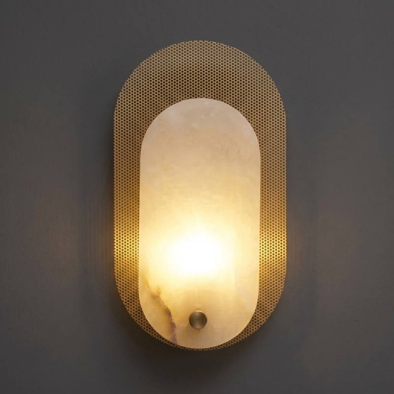 Ensha Alabaster Indoor Wall Light