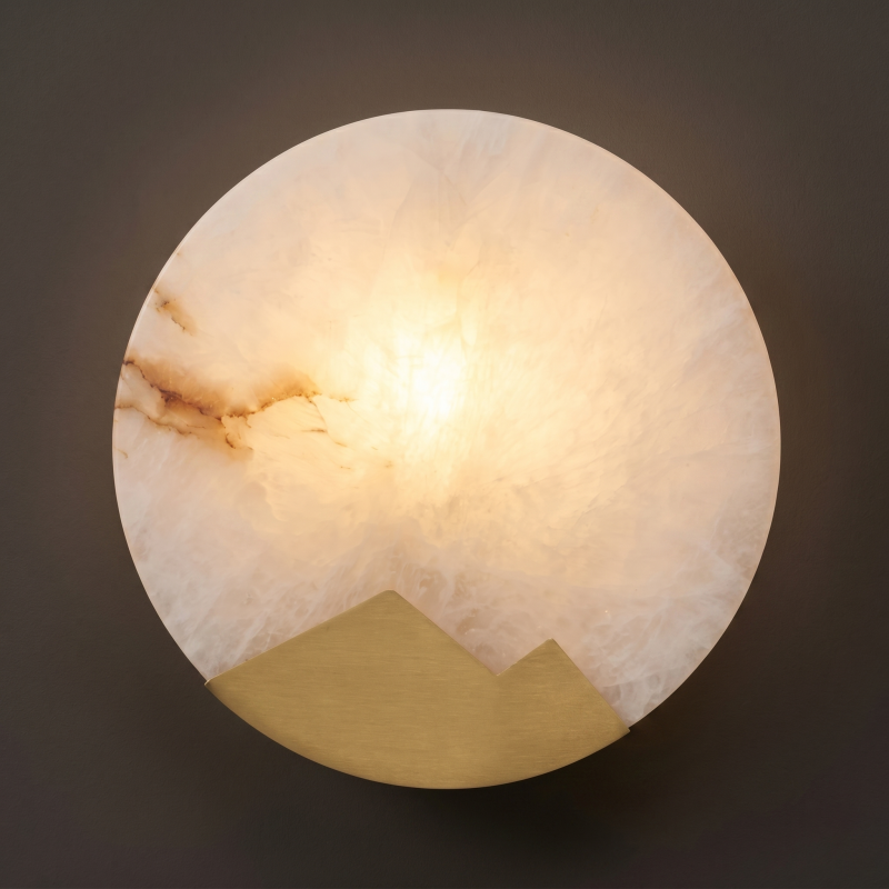 Ensha Alabaster Indoor Wall Light