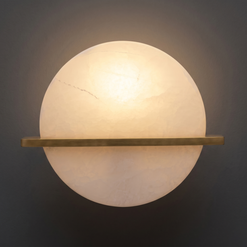 Ensha Alabaster Indoor Wall Light