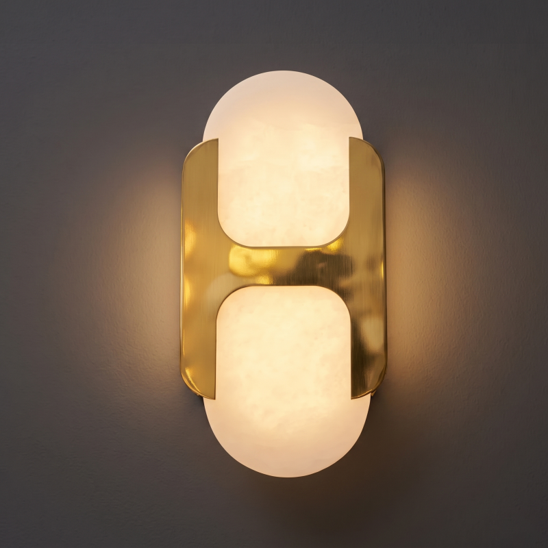 Ensha Alabaster Indoor Wall Light