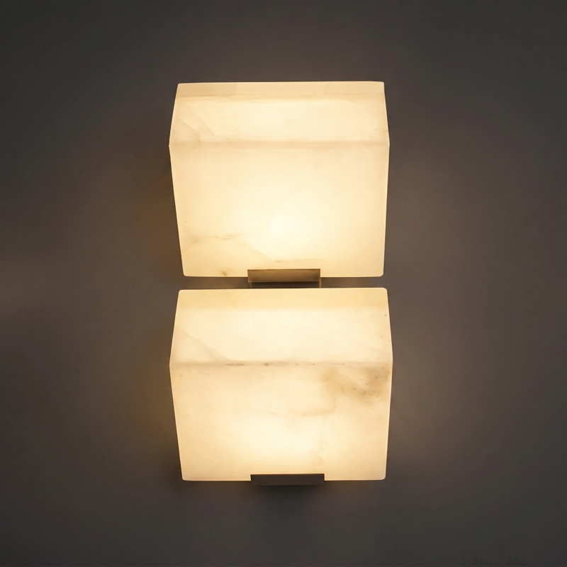 Ensha Alabaster Indoor Wall Light