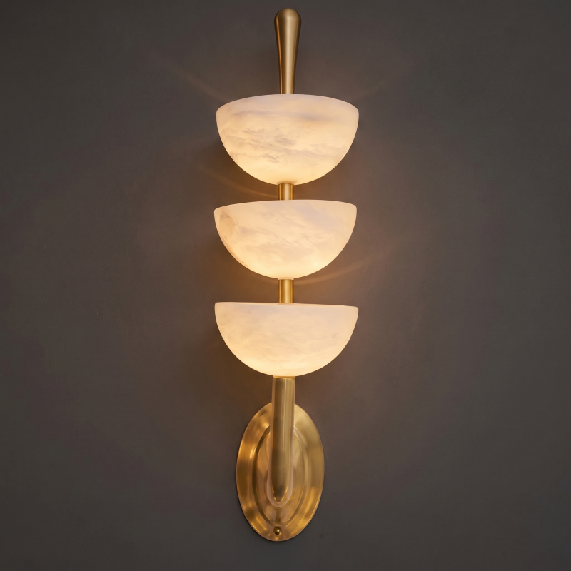 Ensha Alabaster Indoor Wall Light
