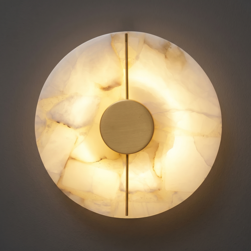 Ensha Alabaster Indoor Wall Light