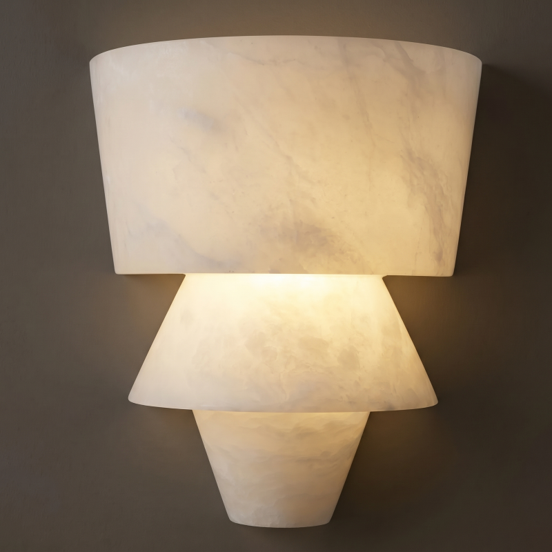 Ensha Alabaster Indoor Wall Light