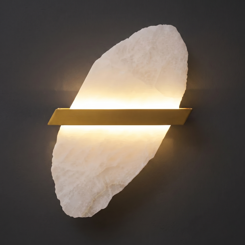 Ensha Alabaster Indoor Wall Light