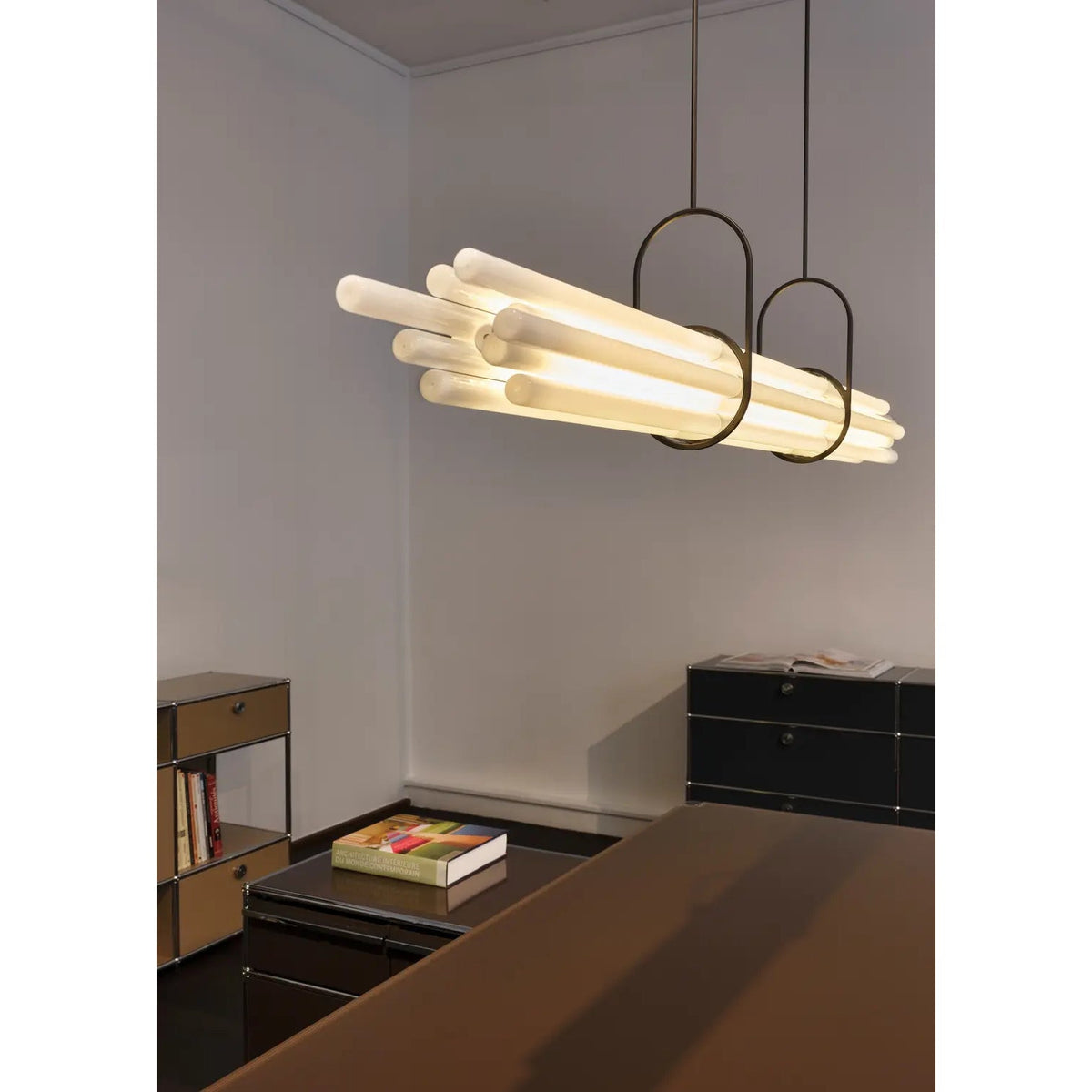 Calinissa Linear NL12 Tube Chandelier