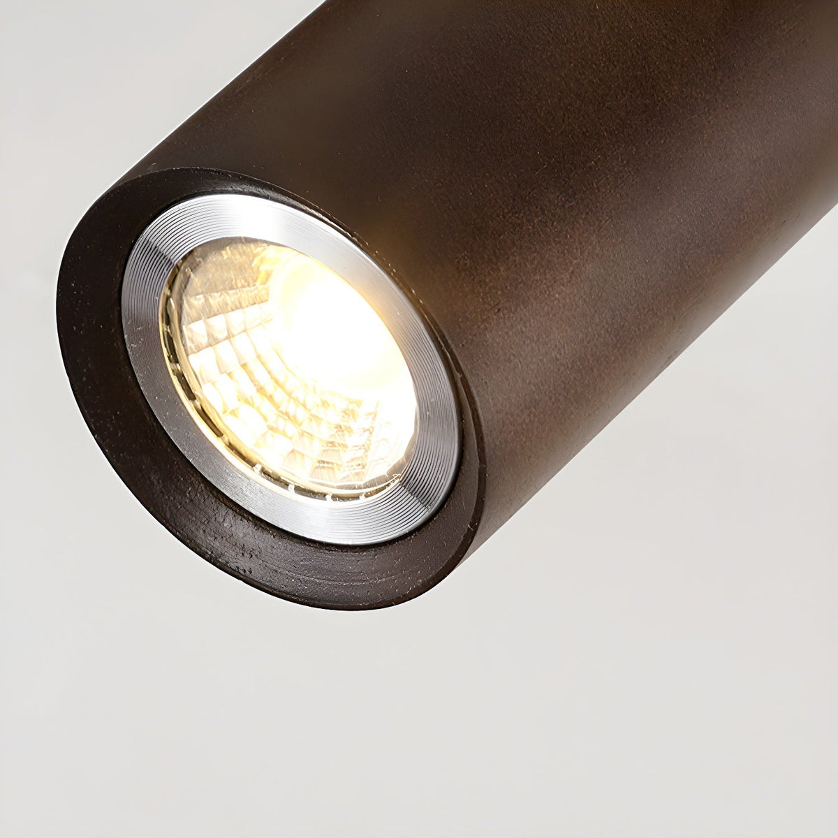 Dako Wood Beam Spotlight Flush Mount Ceiling Light