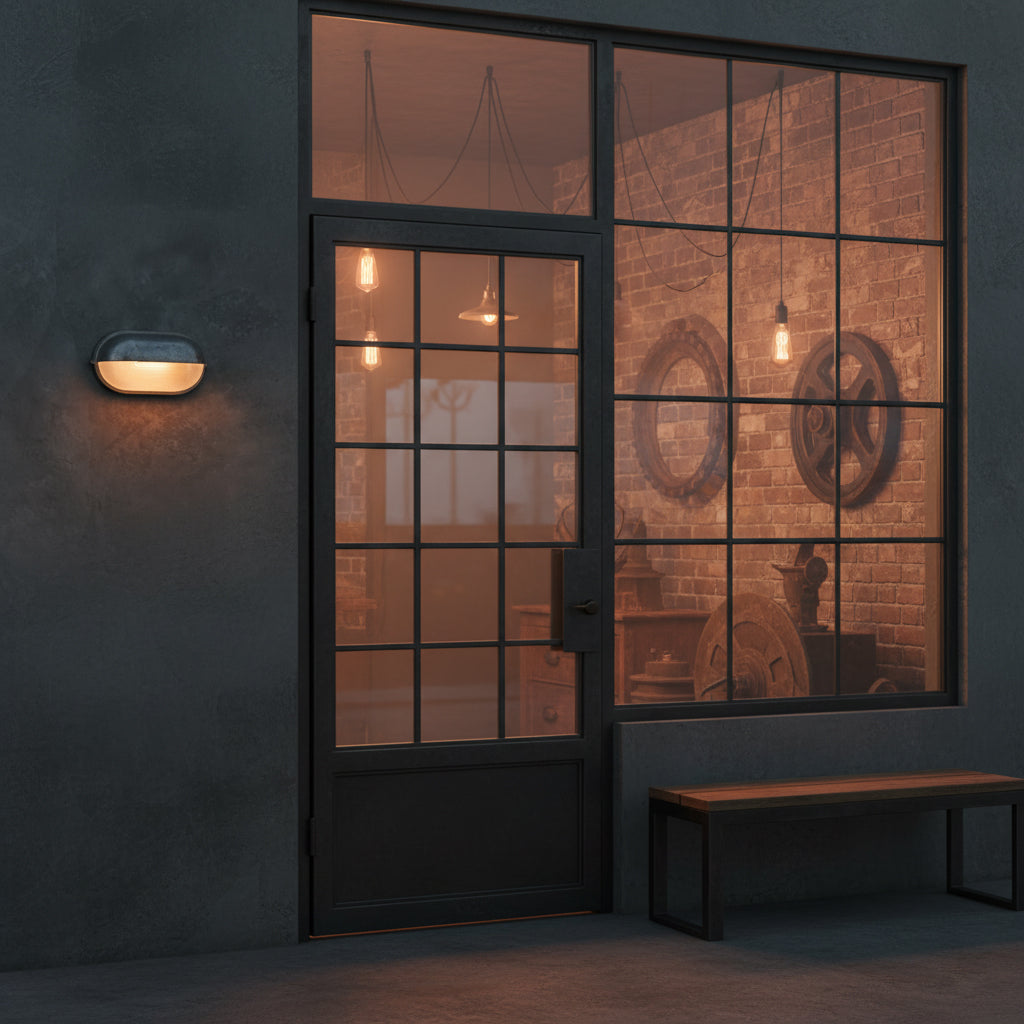 Goima Glass Outdoor Light