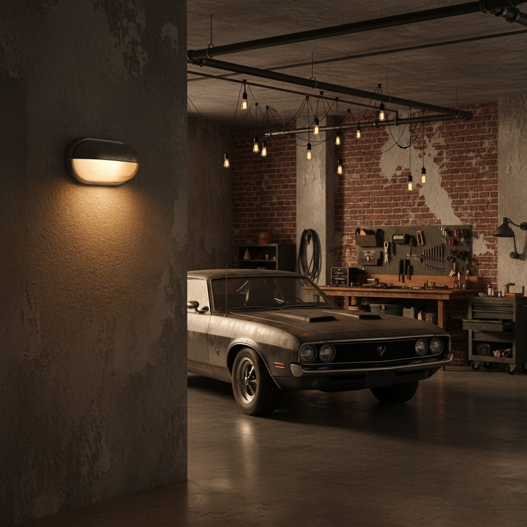 Goima Glass Outdoor Light