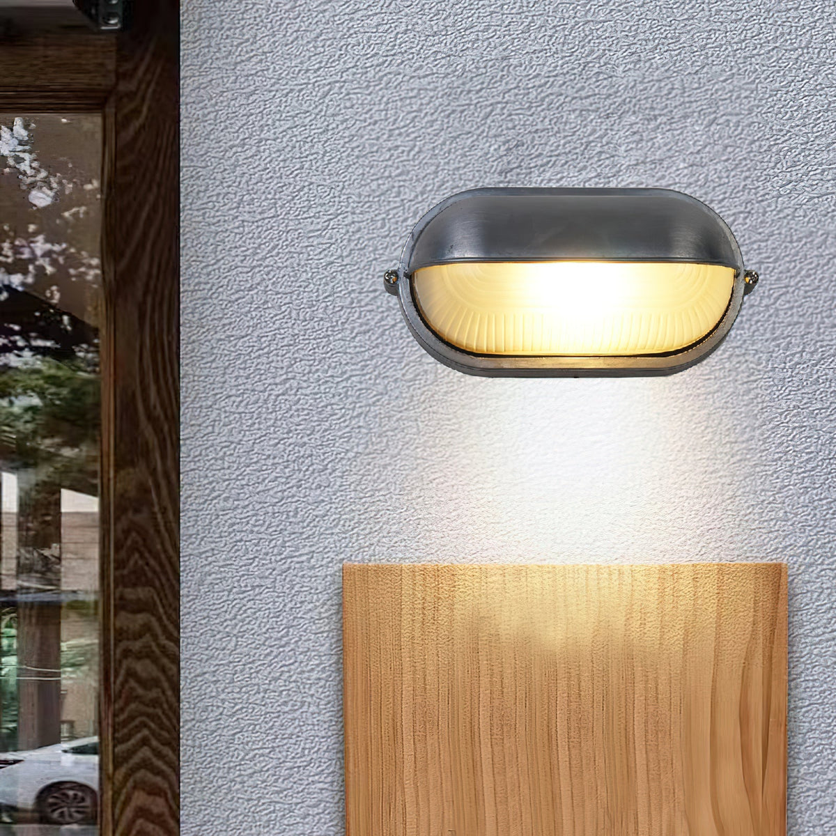 Goima Glass Outdoor Light