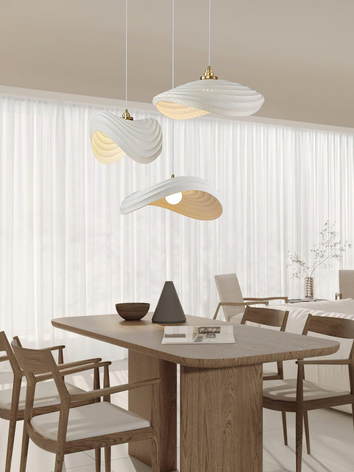 Lucaneria Modern Resin Pendant Light
