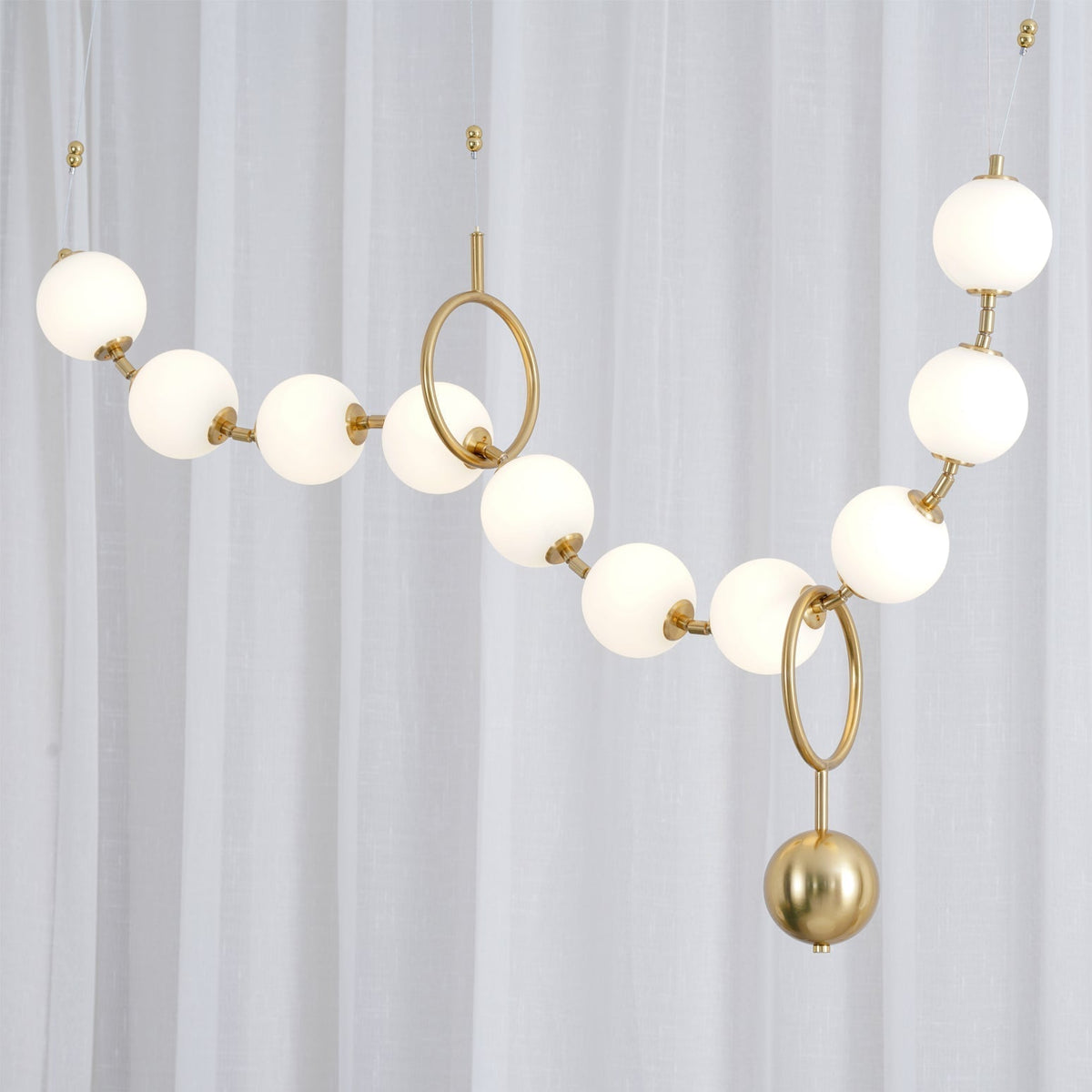 Eirinielle Pendant Lamp Necklace Glass