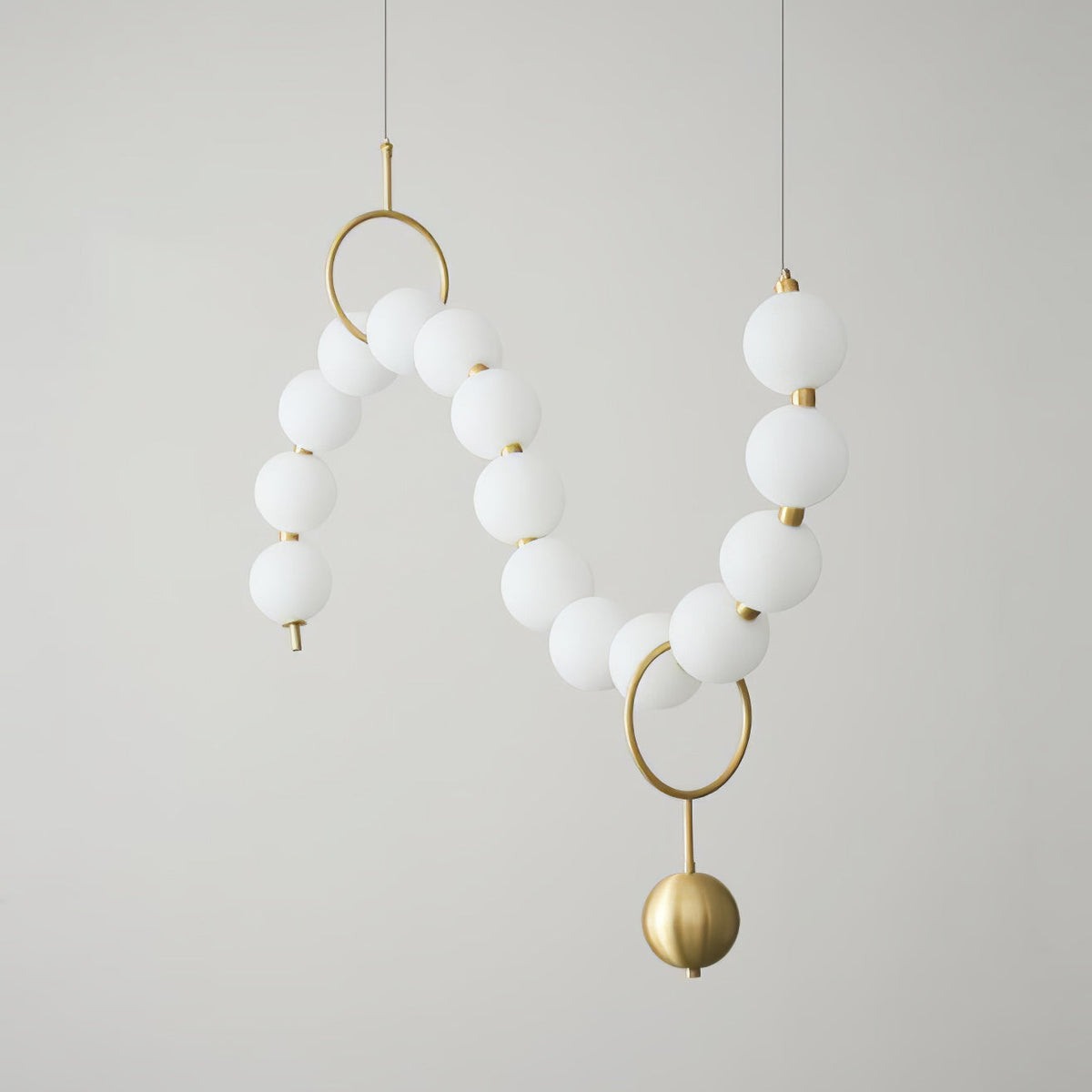 Eirinielle Pendant Lamp Necklace Glass
