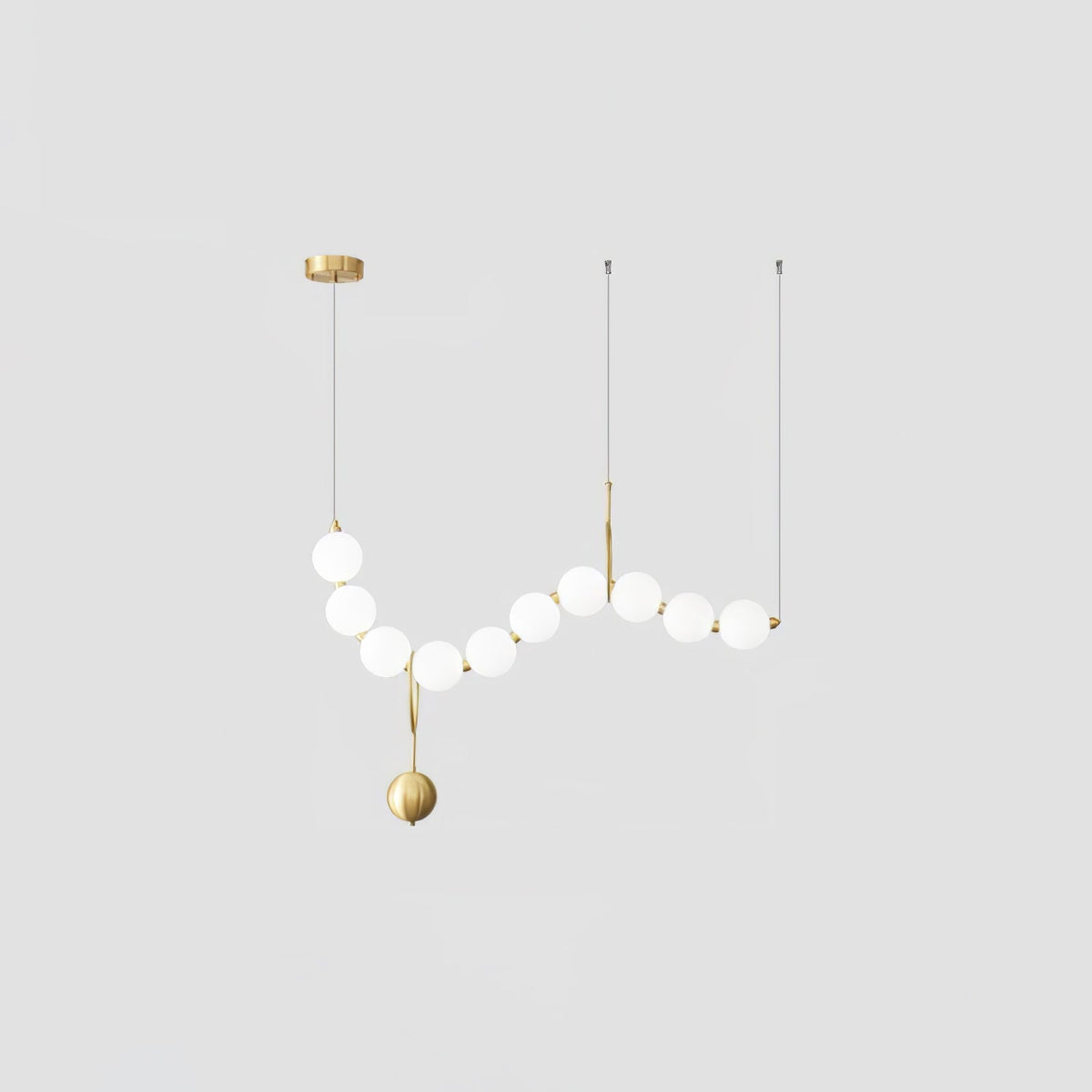 Eirinielle Pendant Lamp Necklace Glass