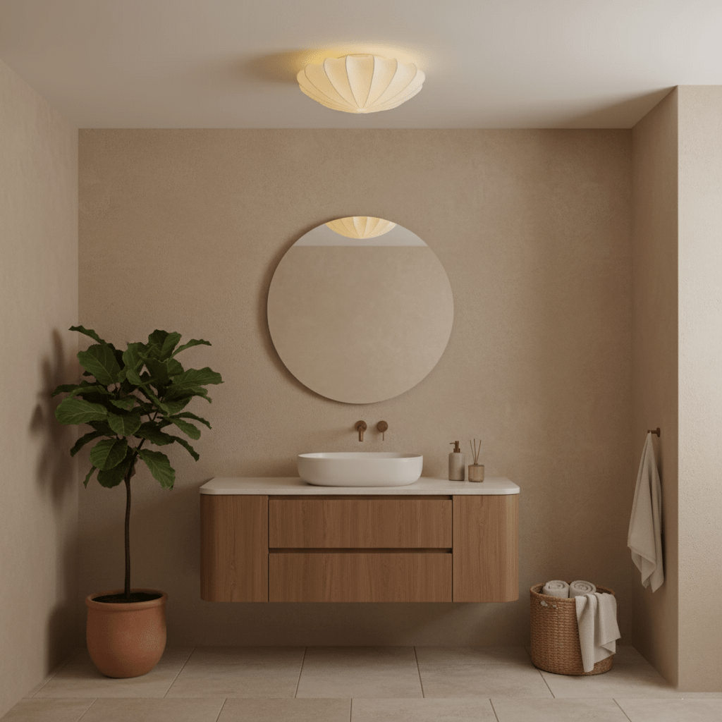 Jikai Nelson Bubble Flush Mount Ceiling Light