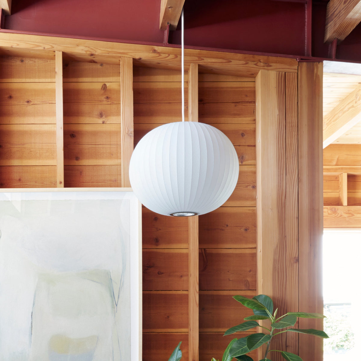 Nebula Bubble Mulberry Silk Pendant Lamp