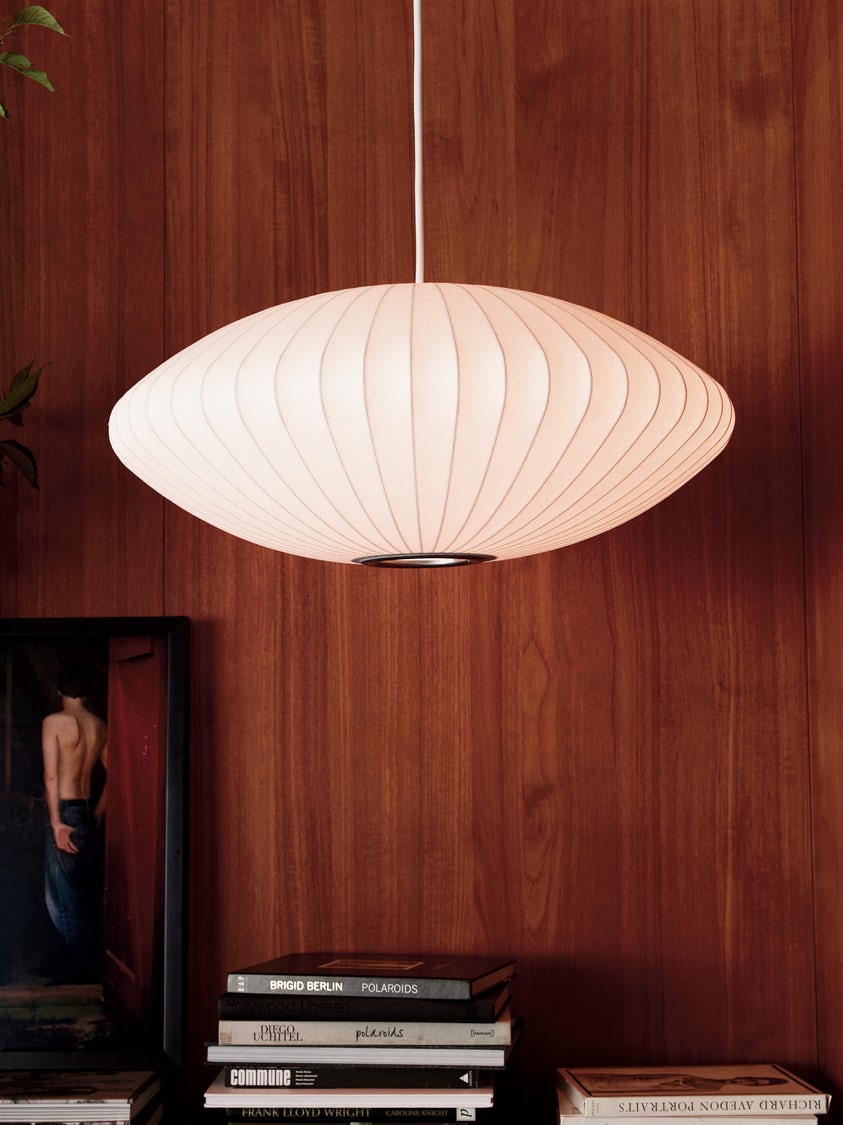 Nebula Bubble Mulberry Silk Pendant Lamp