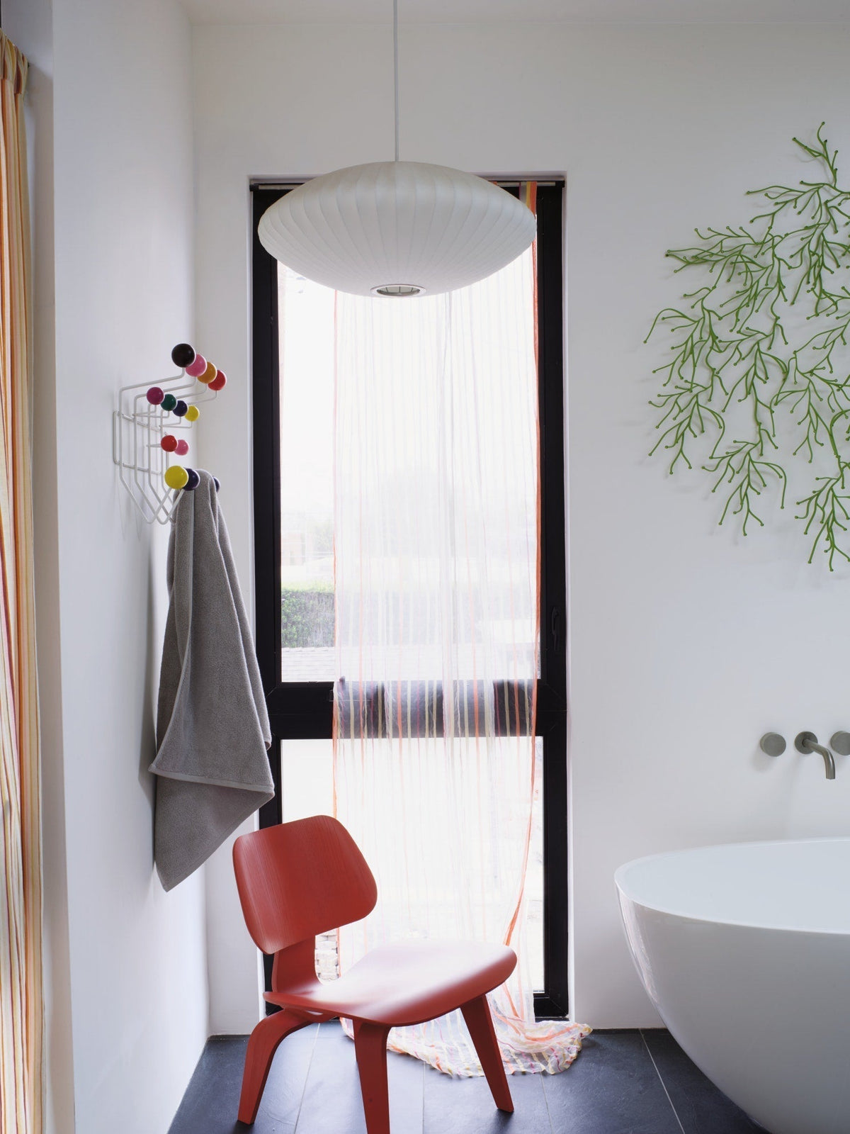 Nebula Bubble Mulberry Silk Pendant Lamp