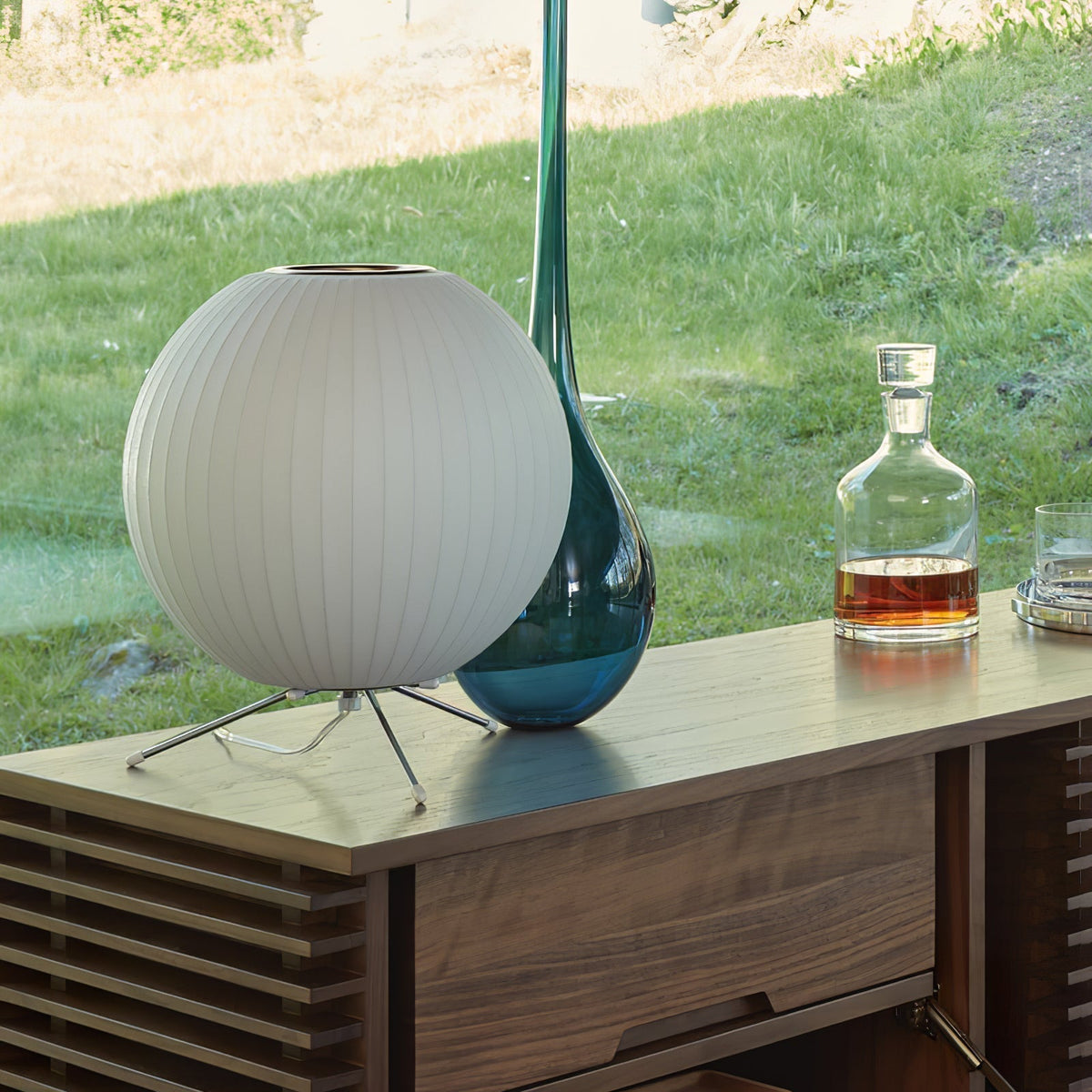 Rostix Steel Minimalist Table Lamp