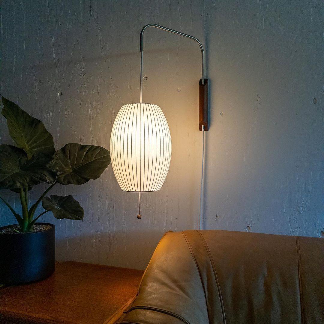 Hugo Wall Sconce Walnut Ball