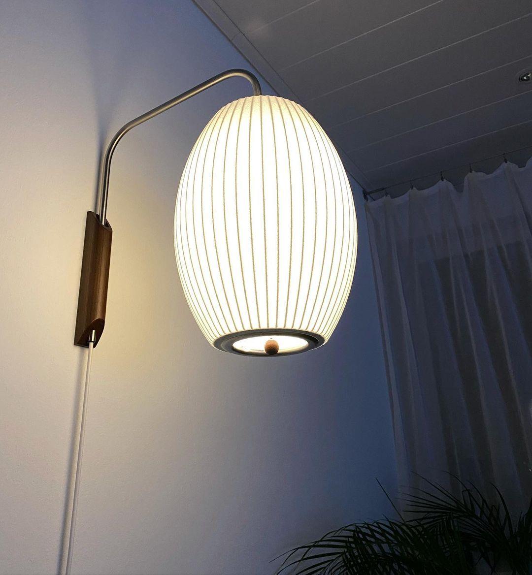 Hugo Wall Sconce Walnut Ball
