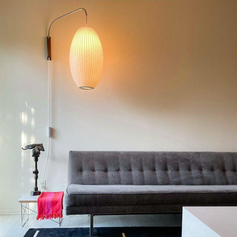 Hugo Wall Sconce Walnut Ball