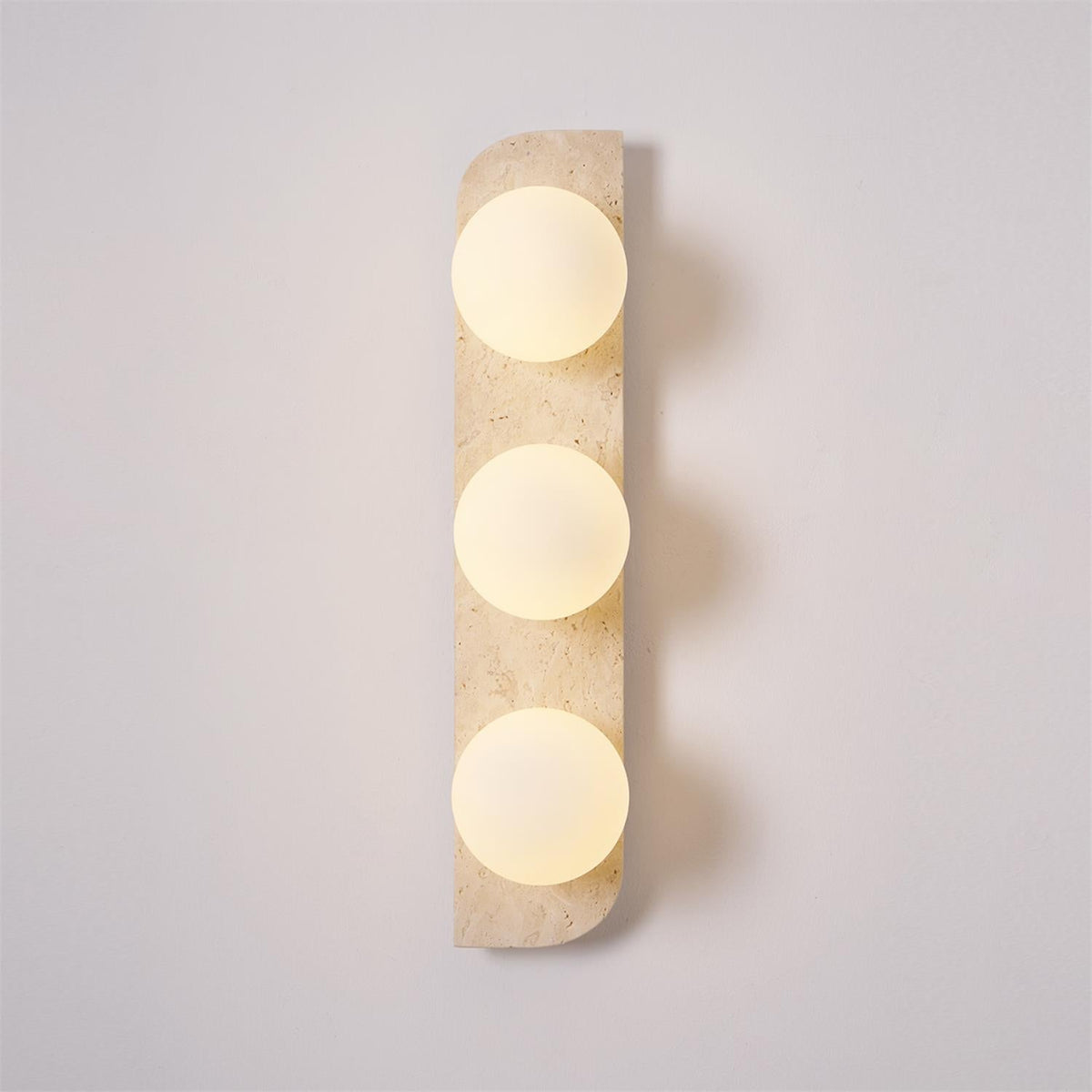 Taviniella Minimalist Travertine Wall Light