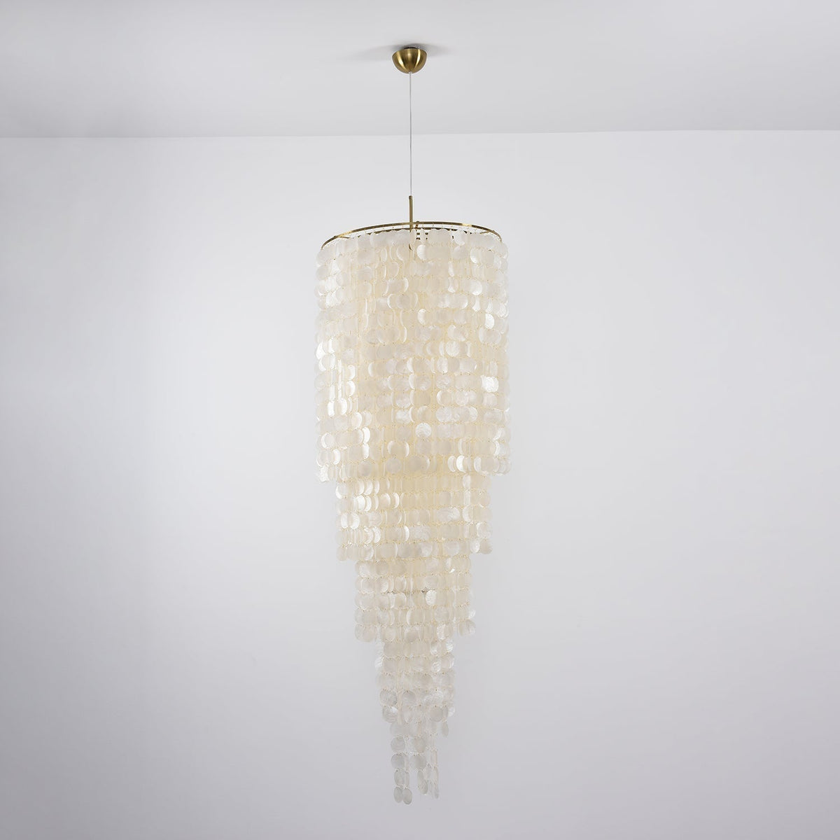 Eloryra Cascading Shell  Chandelier