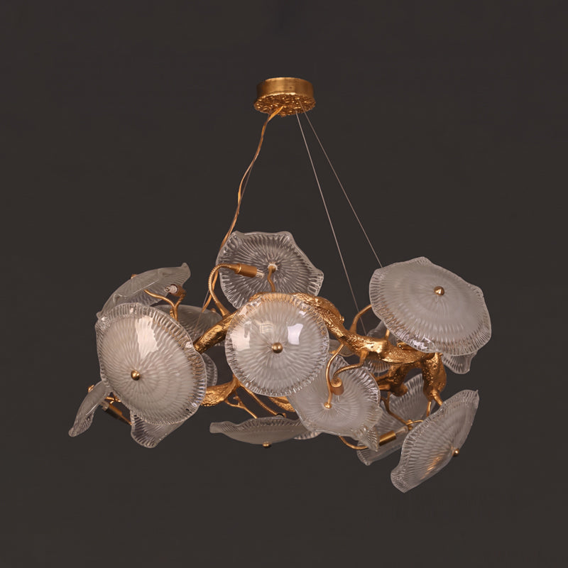 Avenhurst Lotus Glass Chandelier