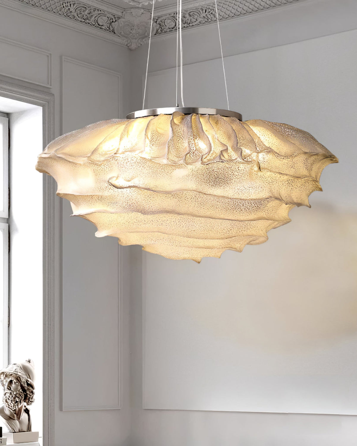 Wavern Steel Artistic Pendant Light