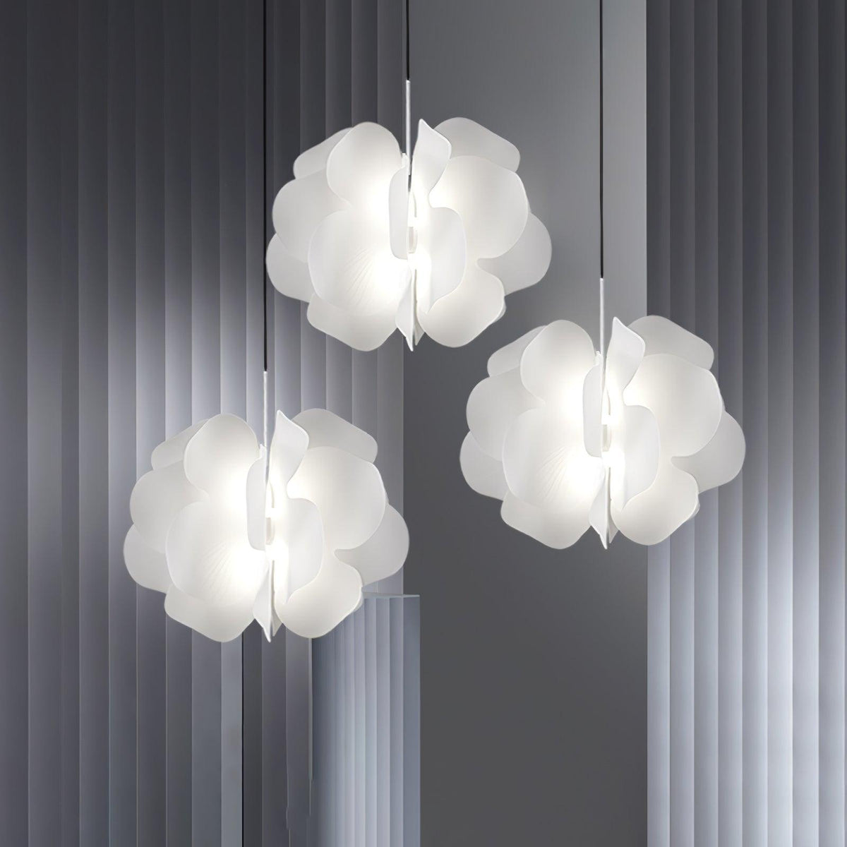 Orelisiella Pendant Light Plastic Floral