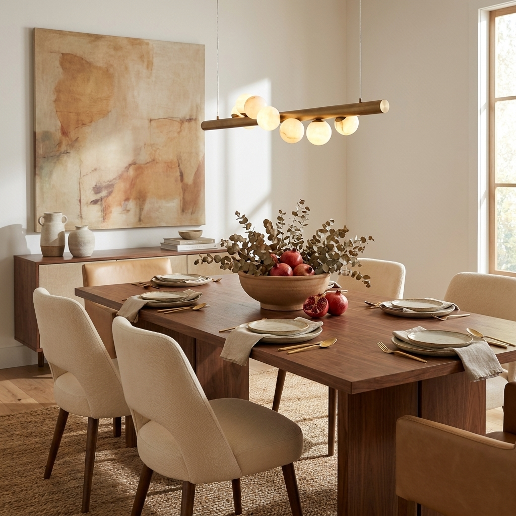 Isenford Alabaster Bar Pendant Lamp