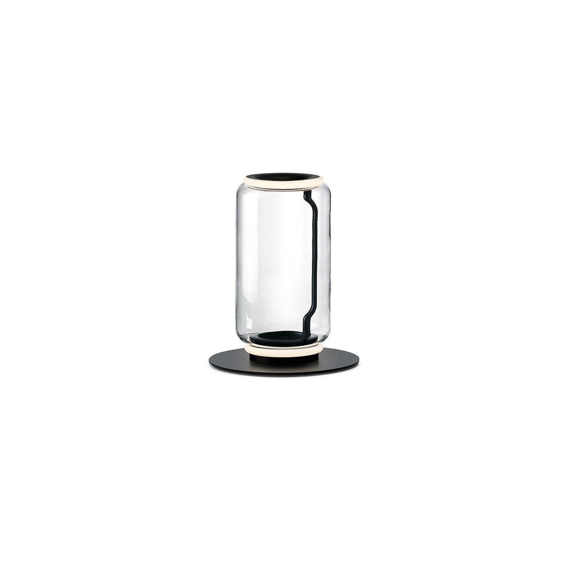 Cyrilys Floor Lamp Bamboo Glass