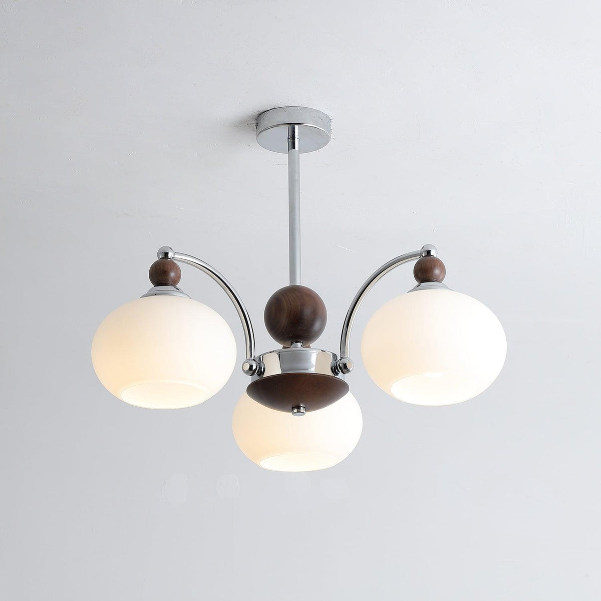 Molvin Chandelier Globe Arm Contemporary