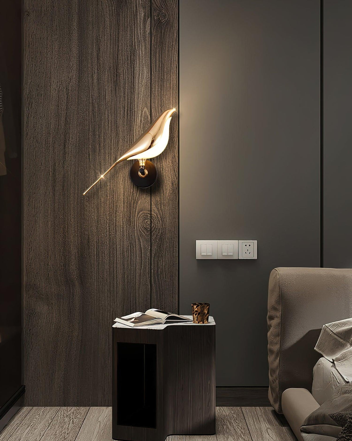 Kehya Iron Indoor Wall Light