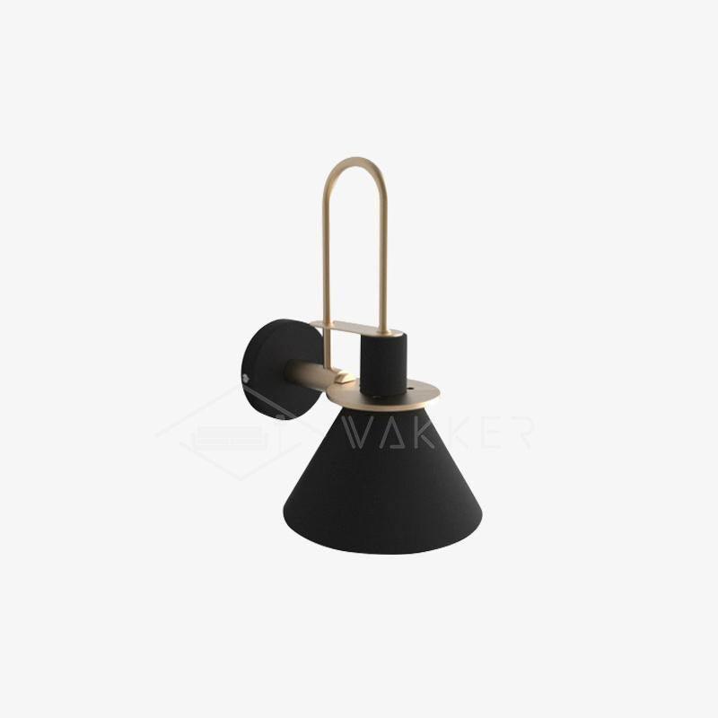 Solerine Wall Lamp Black Gold Minimalist
