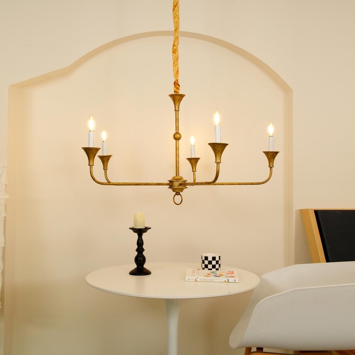 Livelo Candle Chandelier Elegant