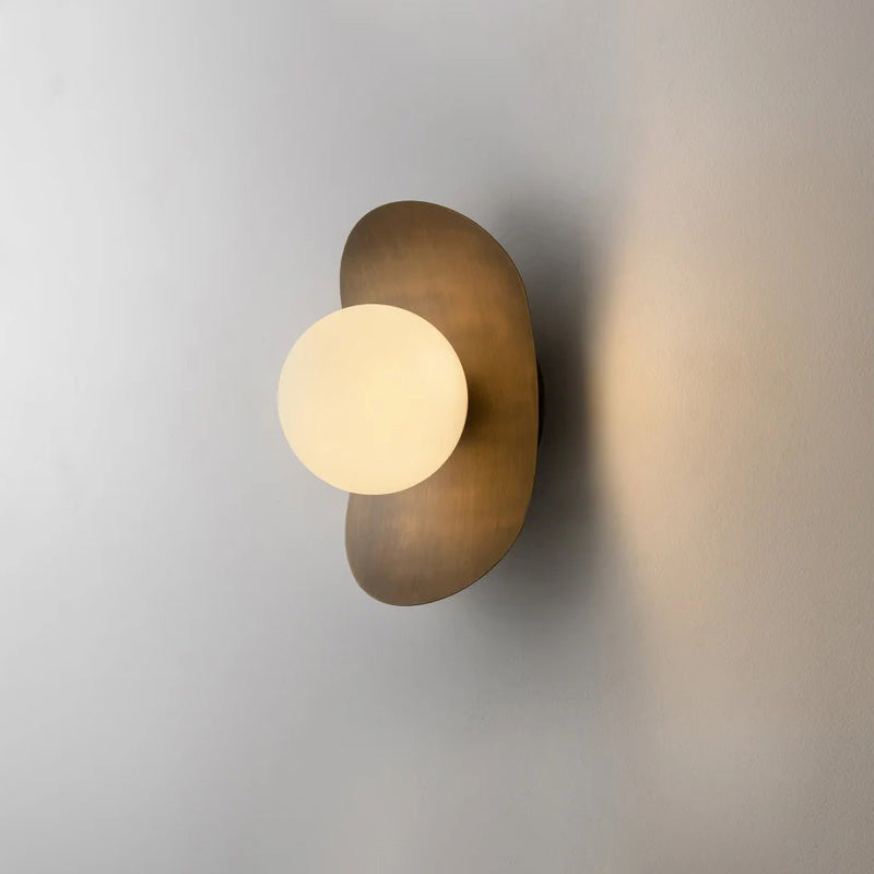 Nozen Brass Indoor Wall Light