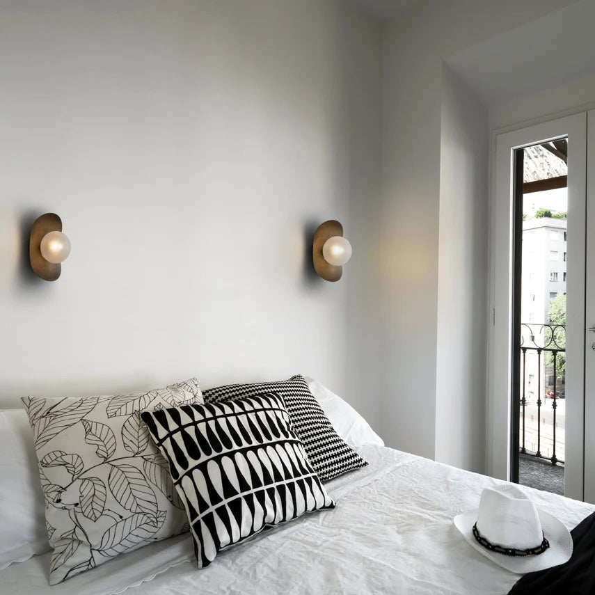 Nozen Brass Indoor Wall Light
