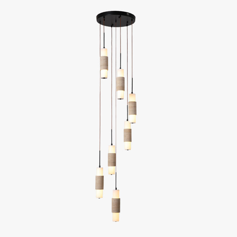 Yarrowcombe Travertine Chandelier